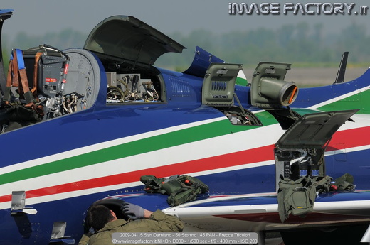 2009-04-15 San Damiano - 50 Stormo 145 PAN - Frecce Tricolori